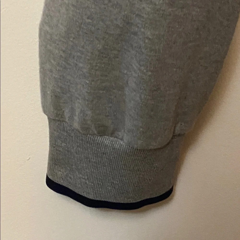 Polo Ralph Lauren Performance Full Zip Track Jacket Men’s XL Gray Navy Trim